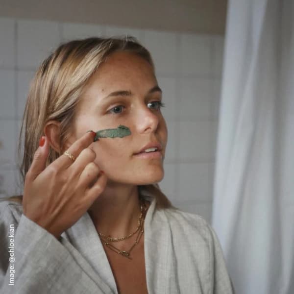 Eliah Sahil Biologische Gezichtsmasker Spirulina