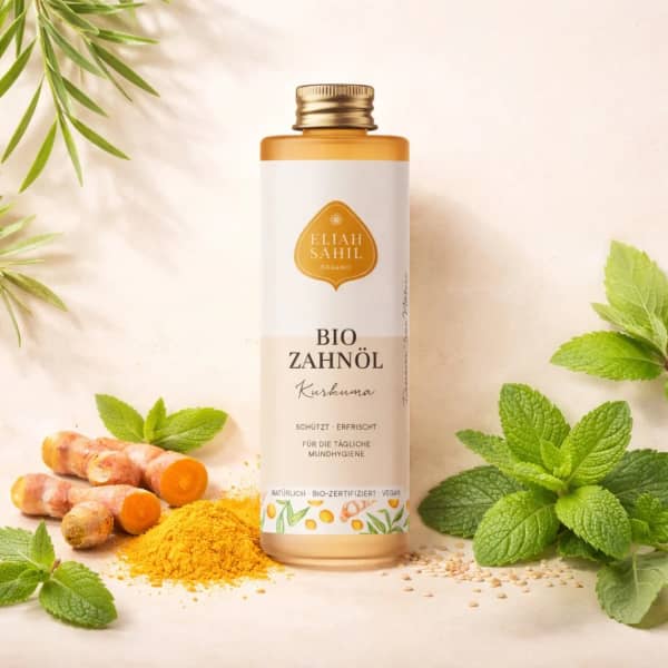 Eliah Sahil Biologische Ayurvedische Tandolie Kurkuma