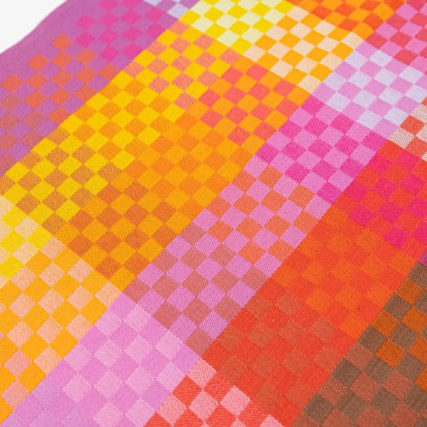 Foekje Fleur Odds & Ends Theedoek (#136A checkered check)