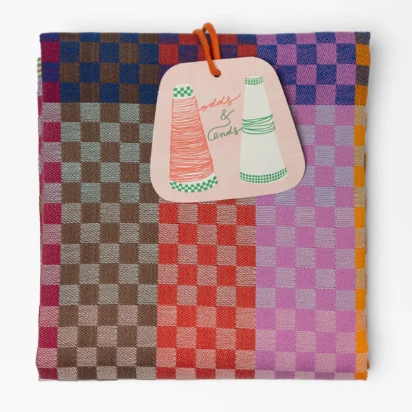 Foekje Fleur Odds & Ends Theedoek (#136B checkered check)
