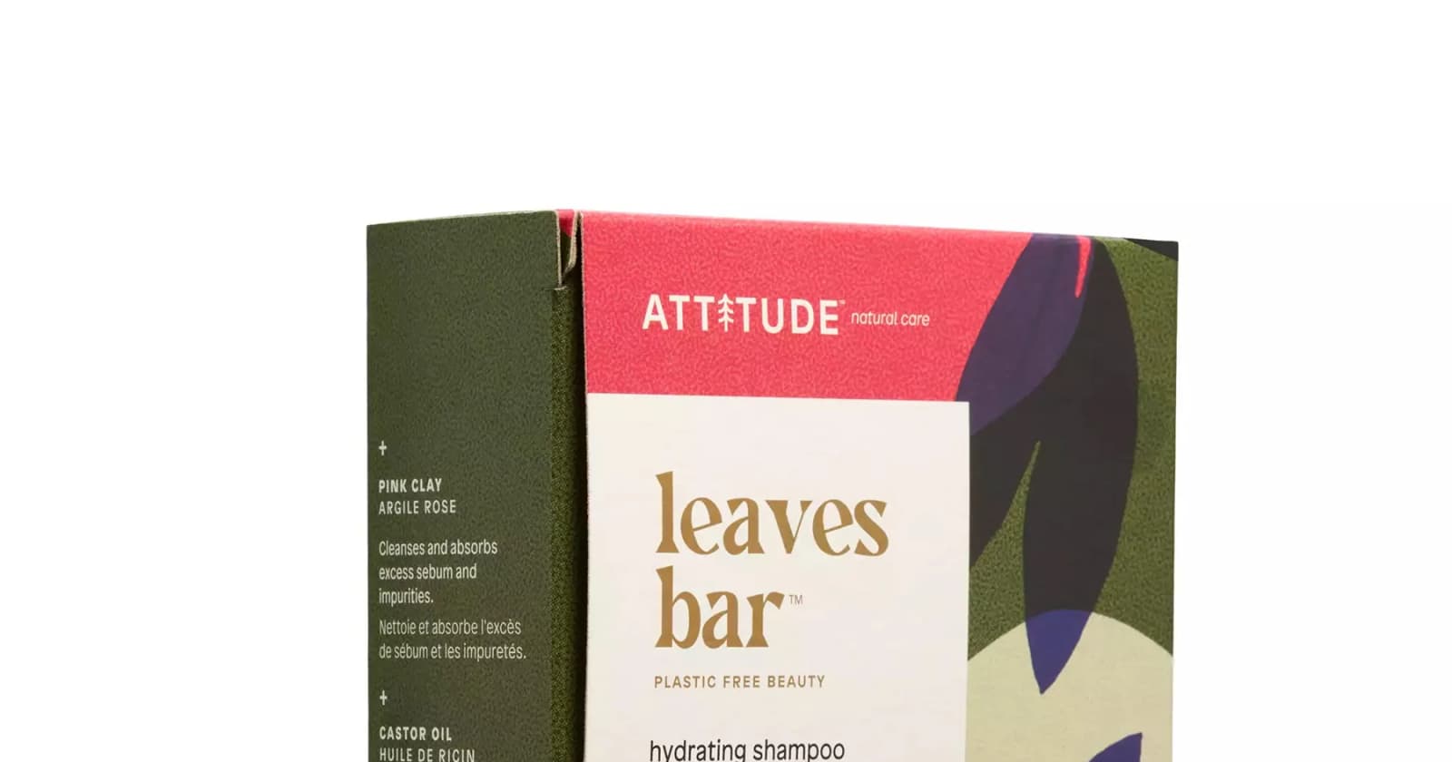 Attitude Hydrating Shampoo Leaves Bar Herbal Musk Zepig.nl