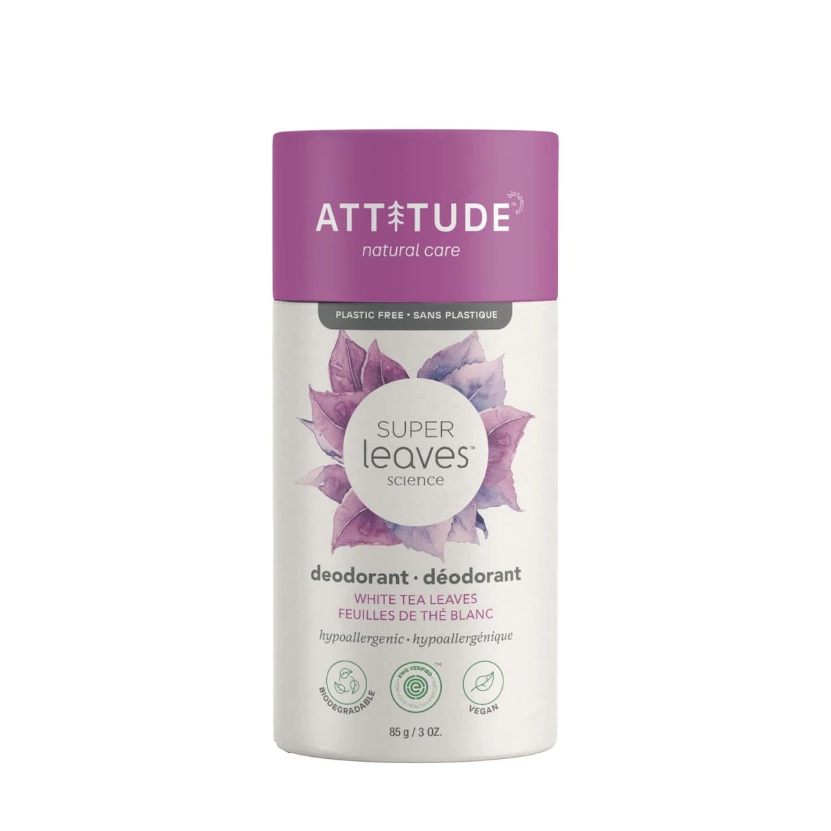 Attitude Super Leaves Deodorant - White Tea Leaves