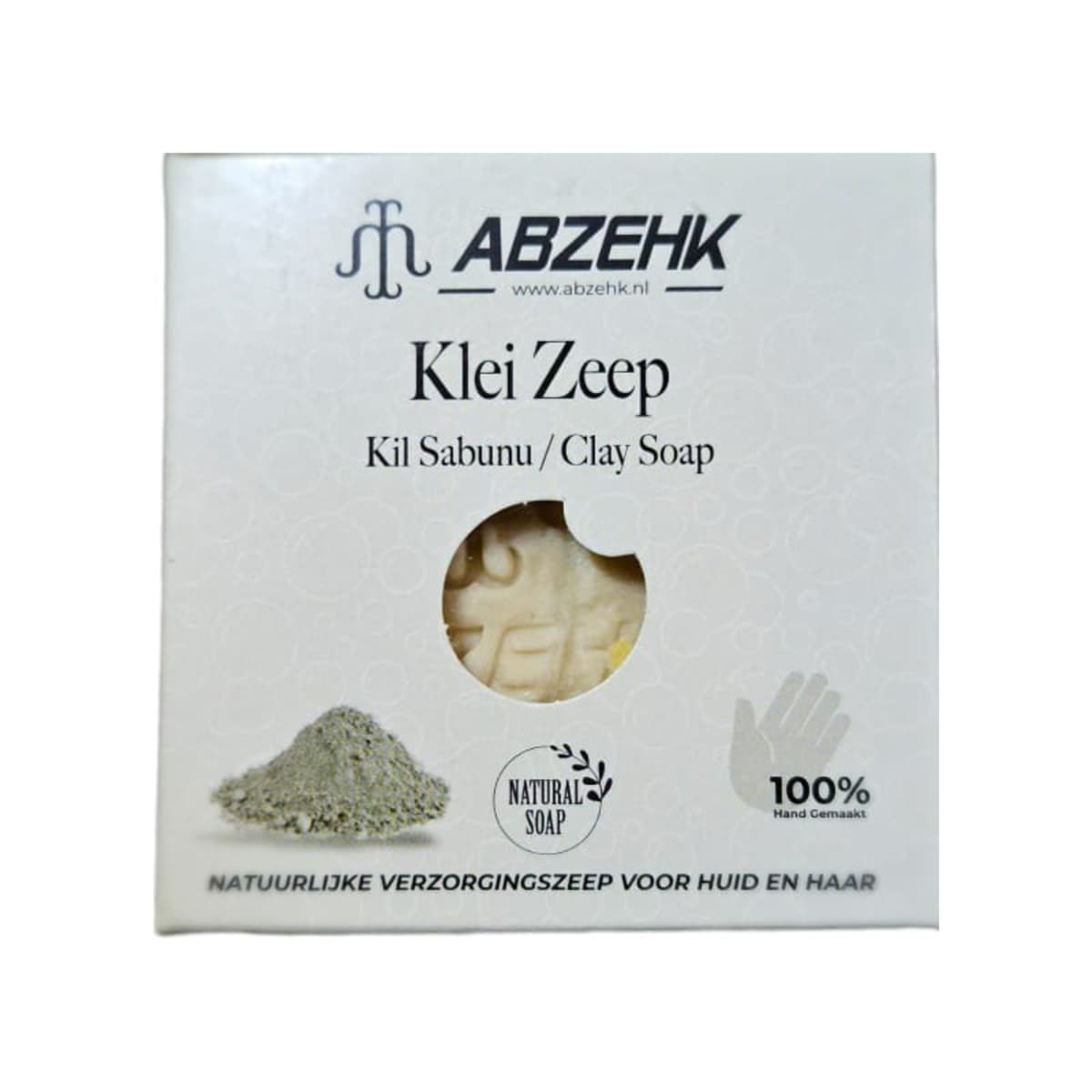 Abzehk Klei Zeep - Kil Sabunu afbeelding