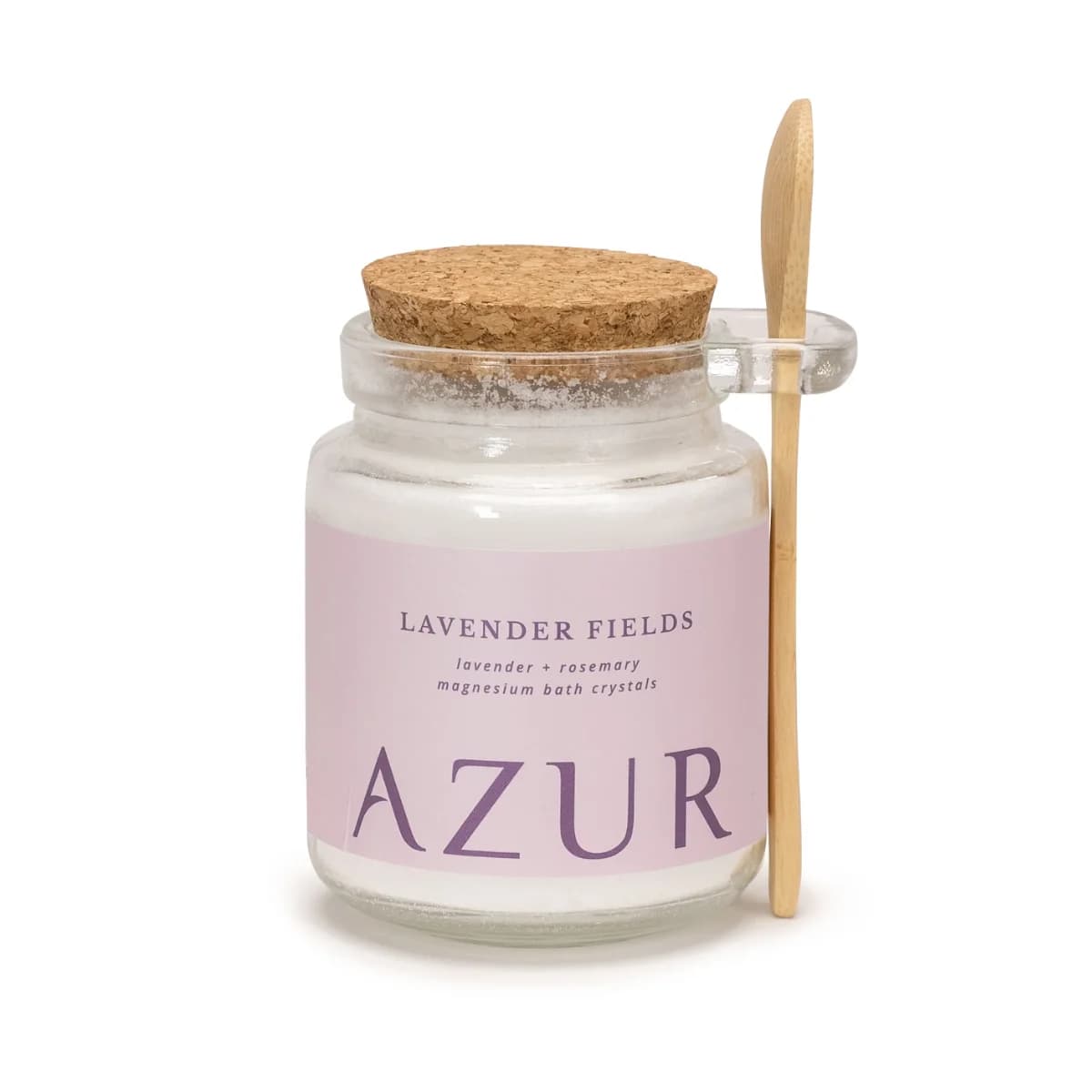 Azur Natural Bodycare Badzout Lavender Fields gemaakt van puur magnesiumzout afbeelding
