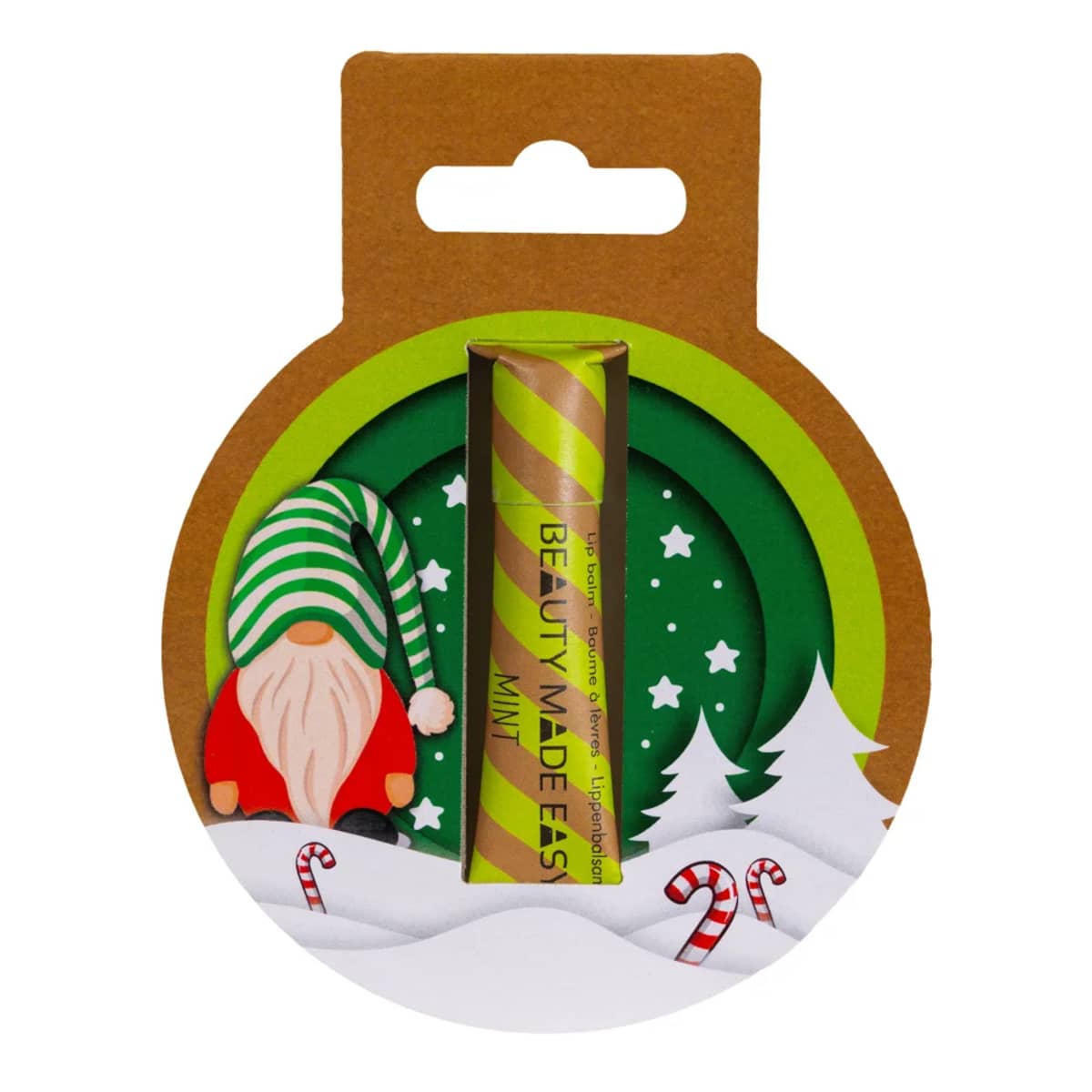 Beauty Made Easy Plasticvrije Lip Balm Mint | Christmas Edition afbeelding