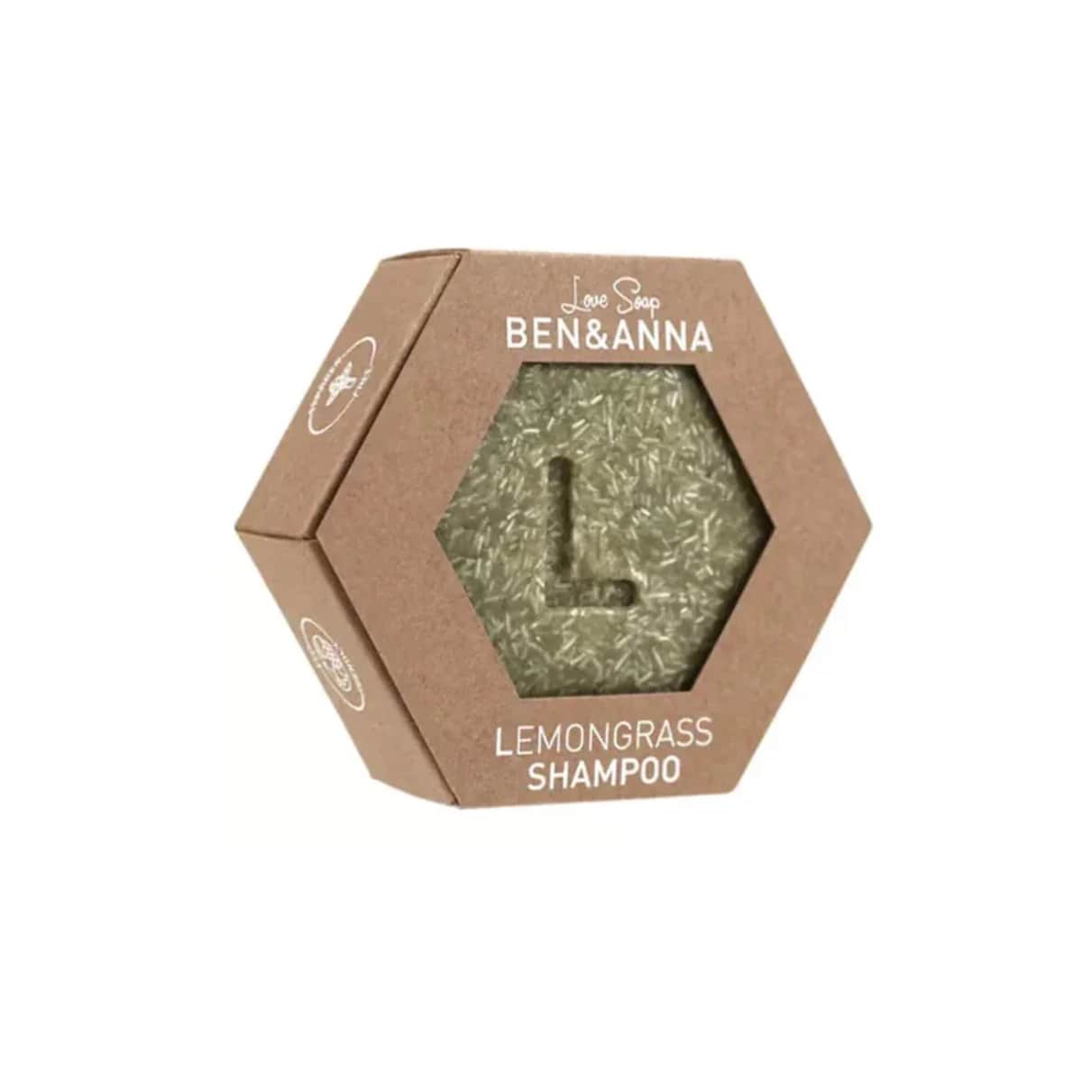 Ben & Anna Love Soap Lemongrass Shampoo Bar afbeelding