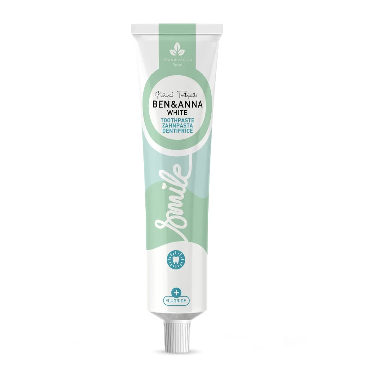Ben & Anna Tandpasta Smile met Fluoride White afbeelding