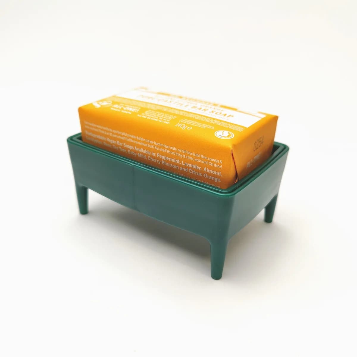 Foekje Fleur Bubble Buddy Dark Green Ocean Plastic + Dr. Bronners Zeep - Limited Edition afbeelding