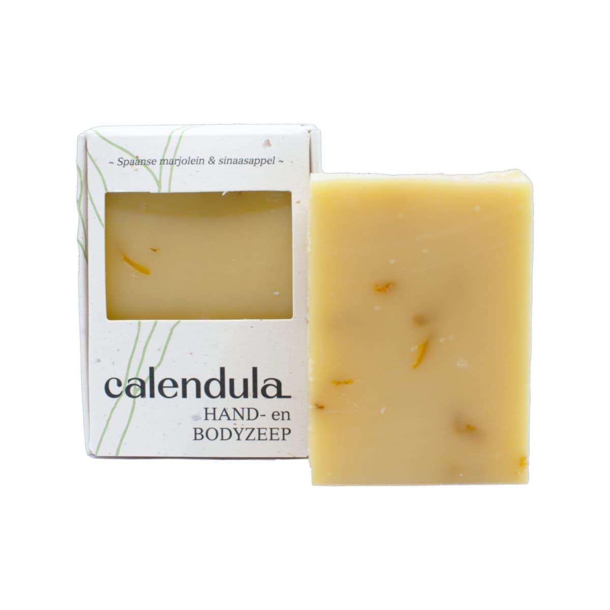 Calendula care Hand- en Bodyzeep Spaanse Marjolein & Sinaasappel