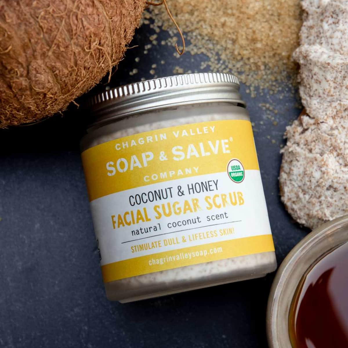 Chagrin Valley Coconut & Honey Facial Sugar Scrub