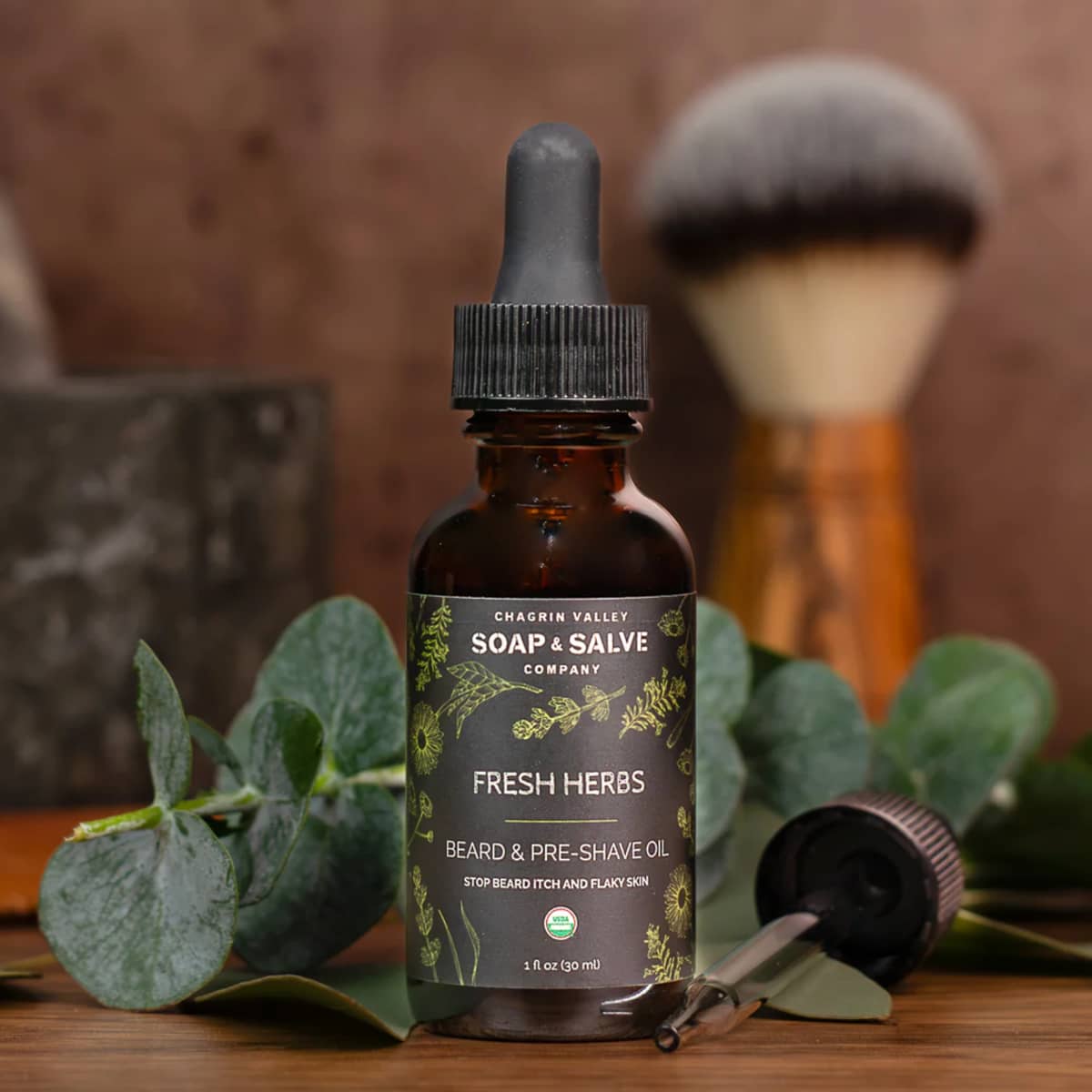 Chagrin Valley Beard & Pre-Shave Oil Fresh Herbs Scent afbeelding