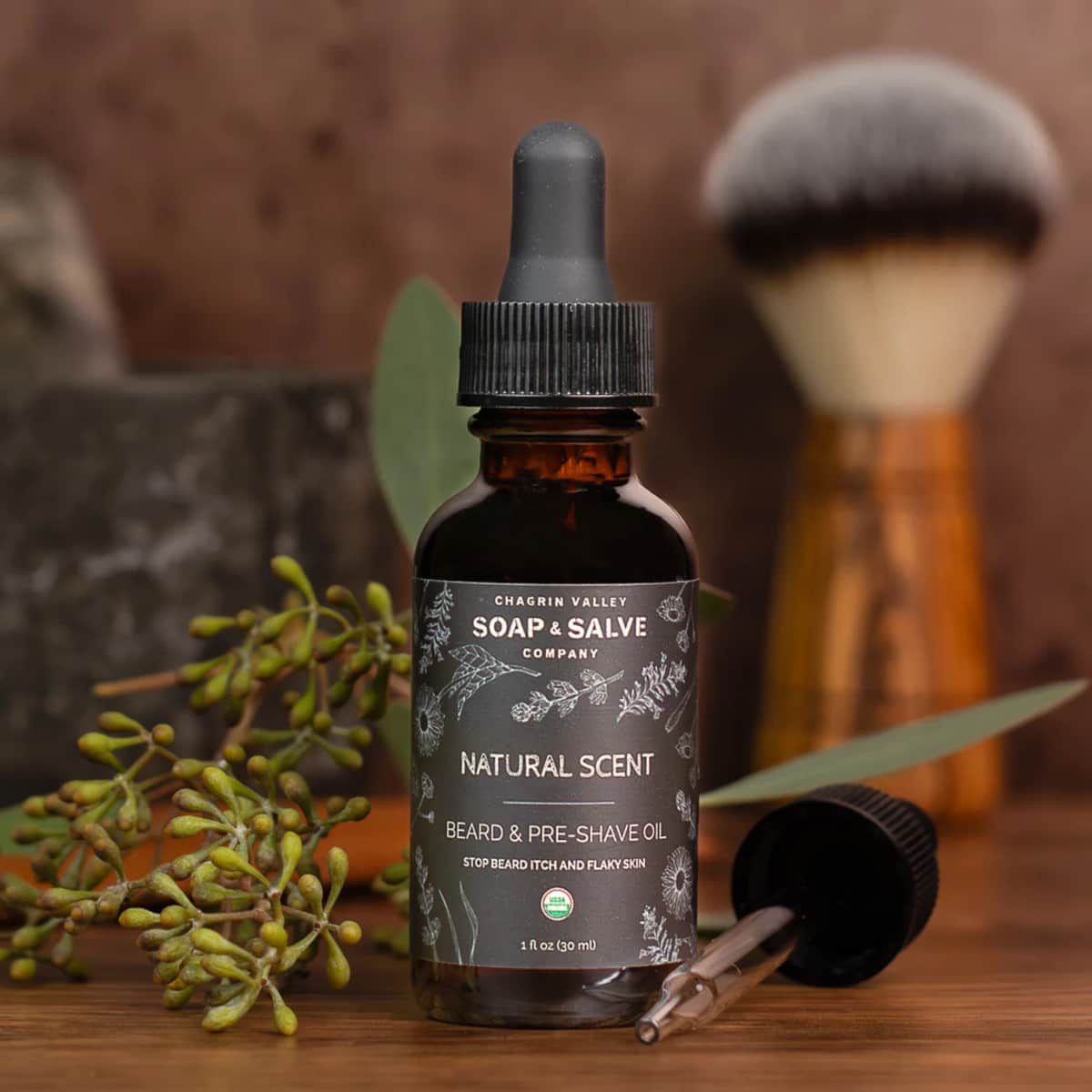 Chagrin Valley Beard & Pre-Shave Oil Natural Scent afbeelding