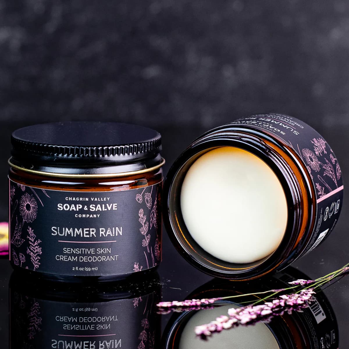 Chagrin Valley Deodorant Cream Sensitive Skin Summer Rain afbeelding