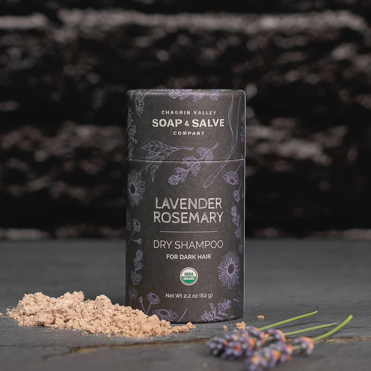 Chagrin Valley Dry Shampoo Dark Hair Lavender Rosemary afbeelding