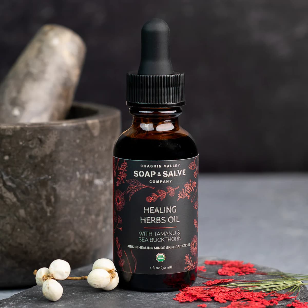 Chagrin Valley Tamanu & Sea Buckthorn Healing Herbal Serum