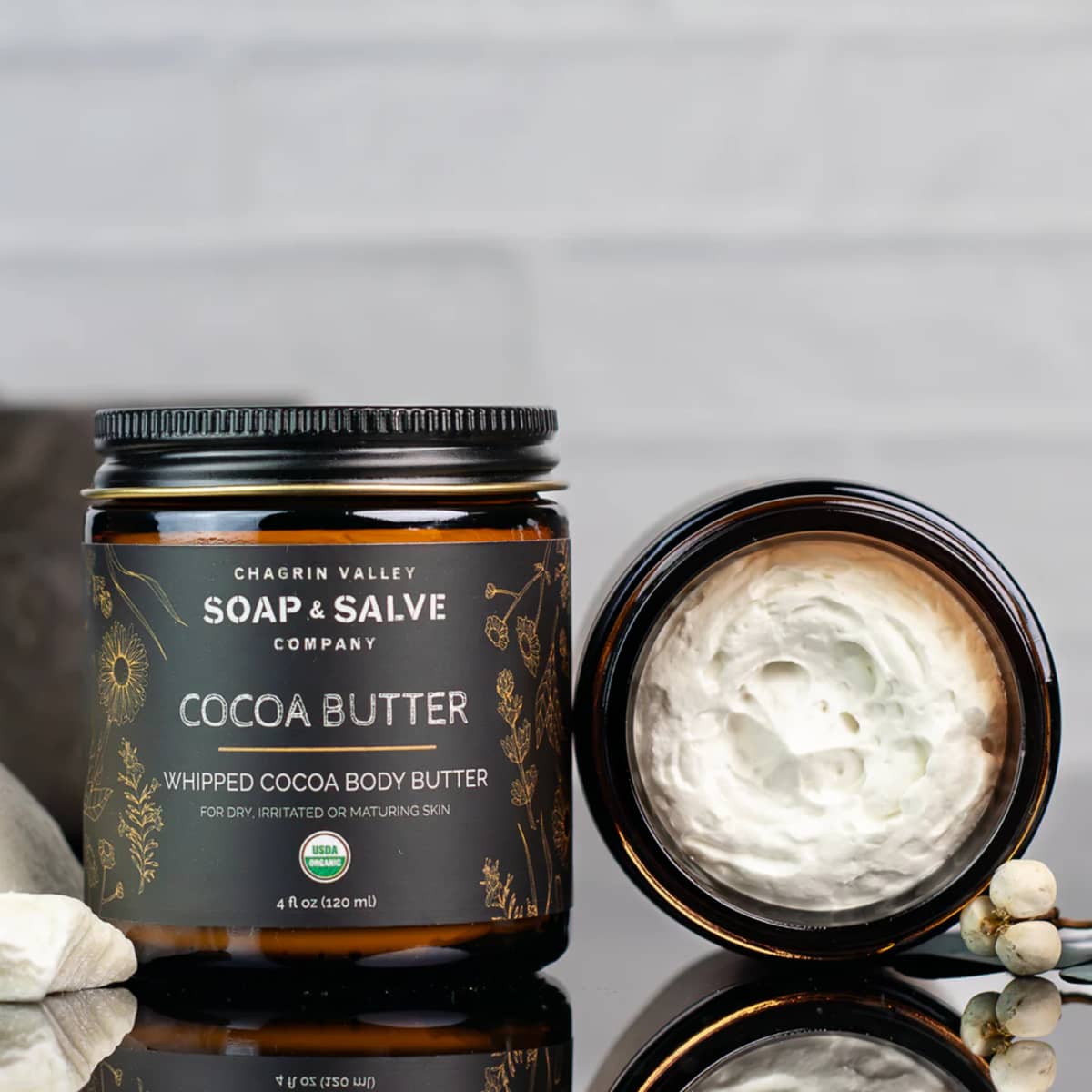 Chagrin Valley Cocoa Butter Whipped Body Butter Natural Scent afbeelding