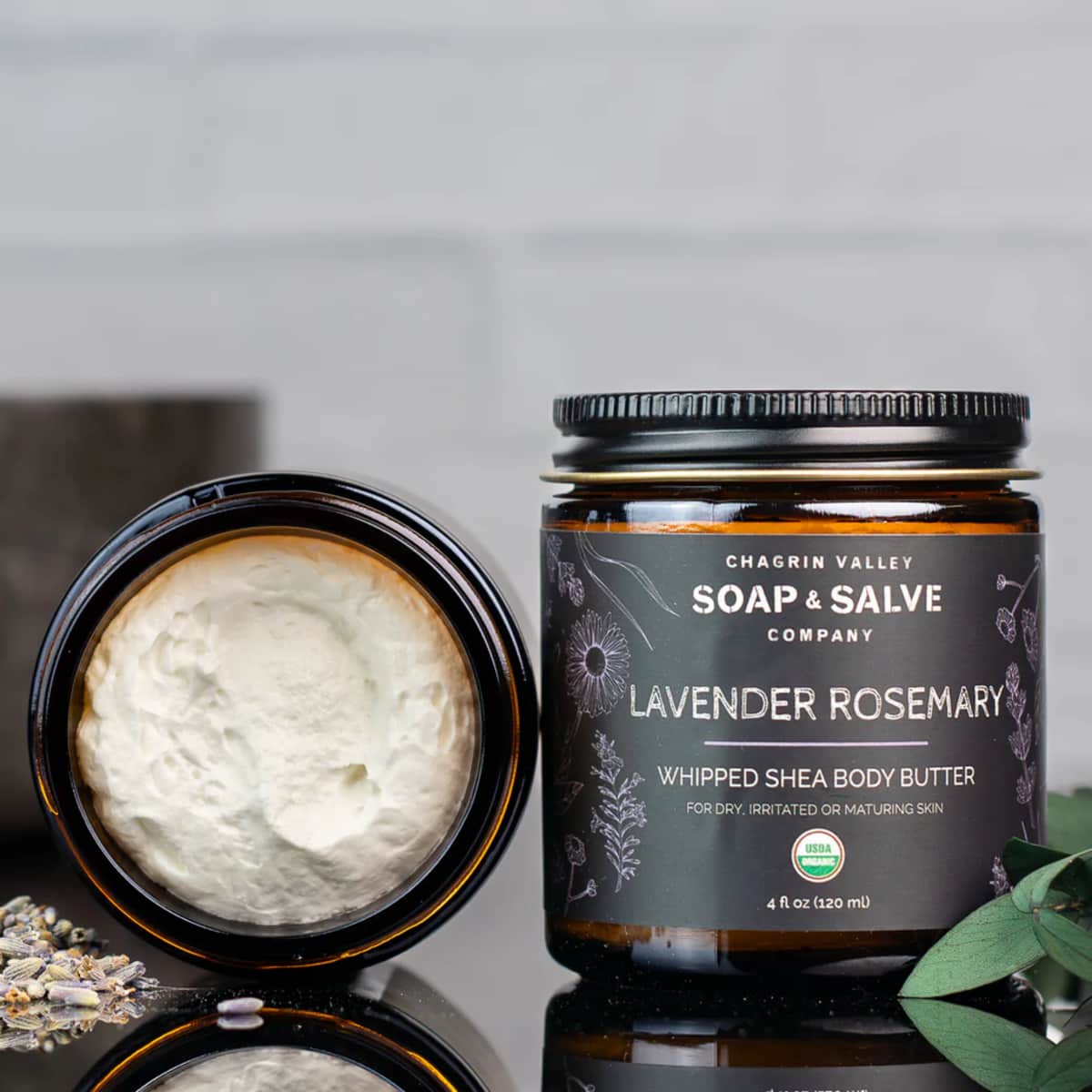 Chagrin Valley Whipped Shea Body Butter Lavender Rosemary afbeelding