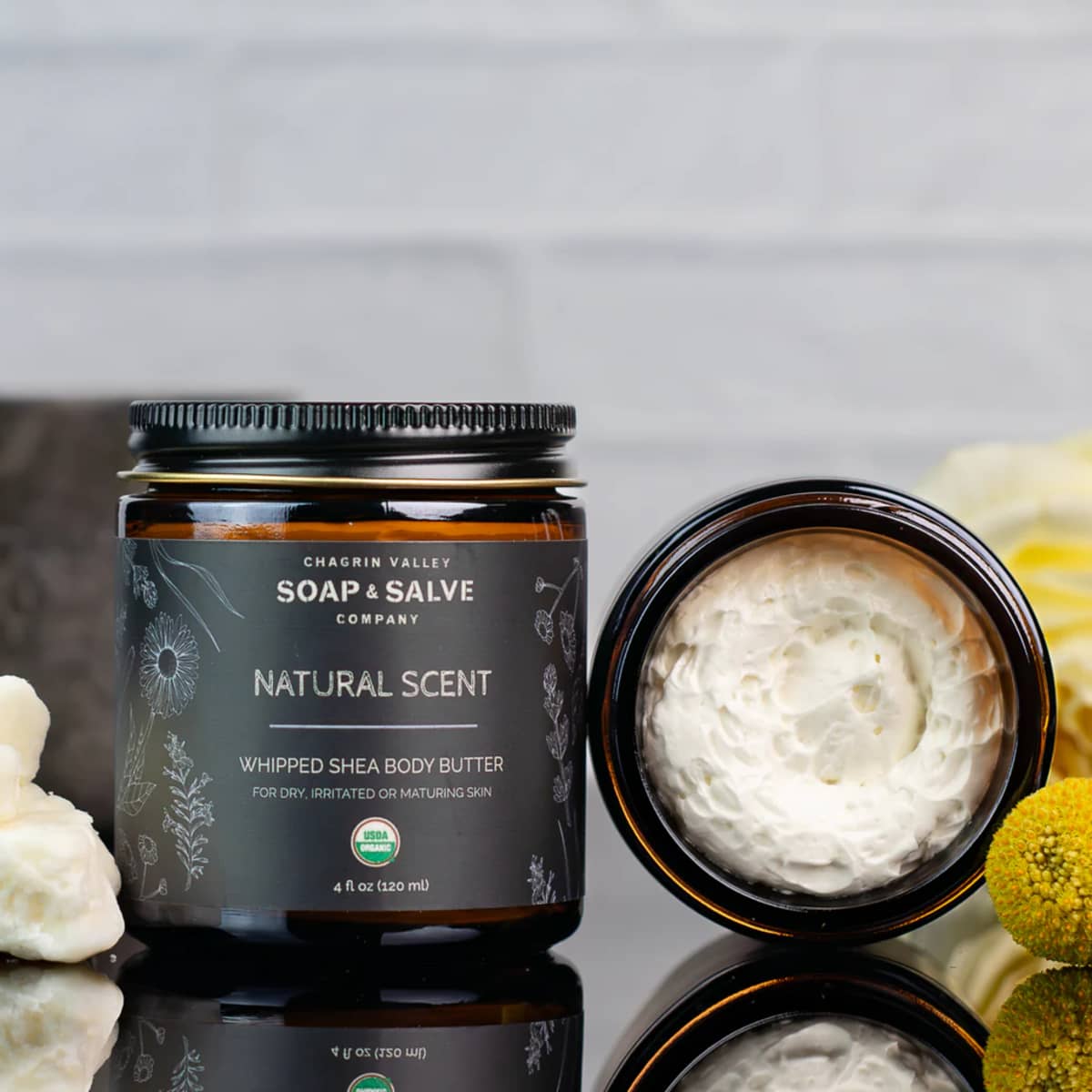 Chagrin Valley Whipped Shea Body Butter Natural Scent afbeelding