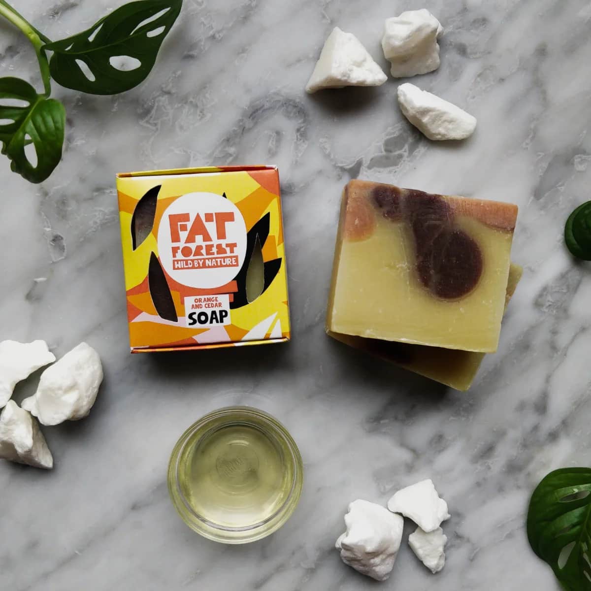 FAT FOREST Orange Cedar Soap