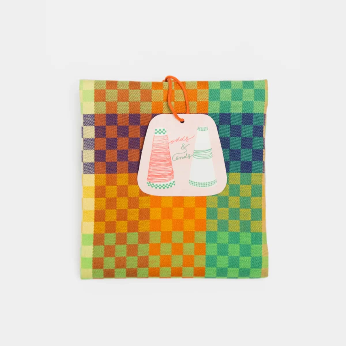 Foekje Fleur Odds & Ends Theedoek (#57B checkered check) afbeelding