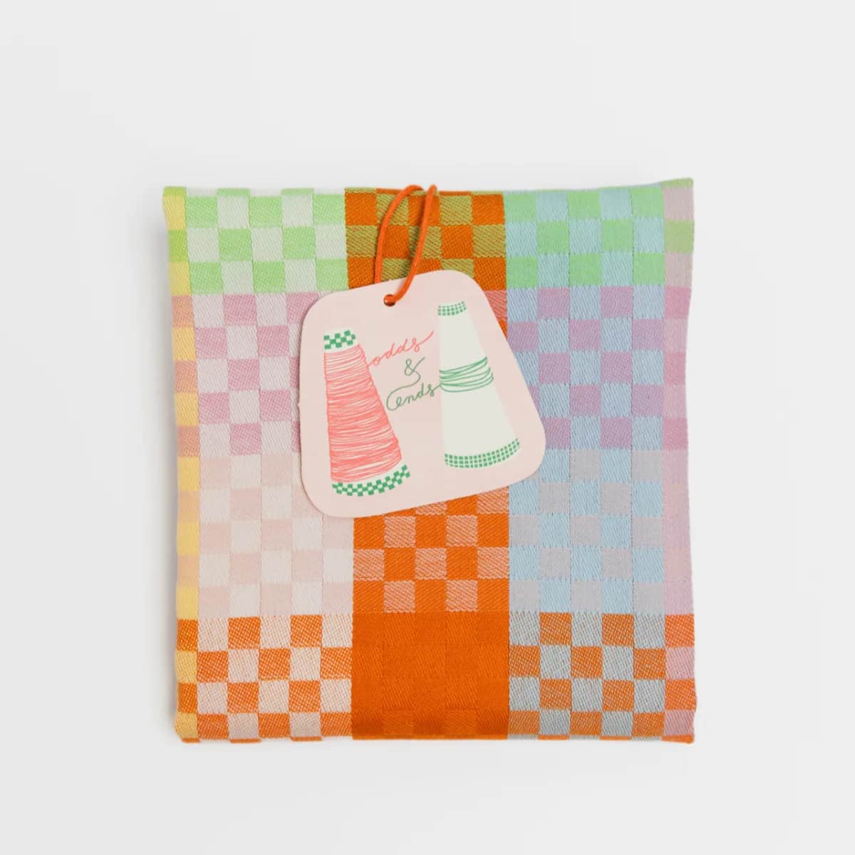 Foekje Fleur Odds & Ends Theedoek (#58A checkered check) afbeelding