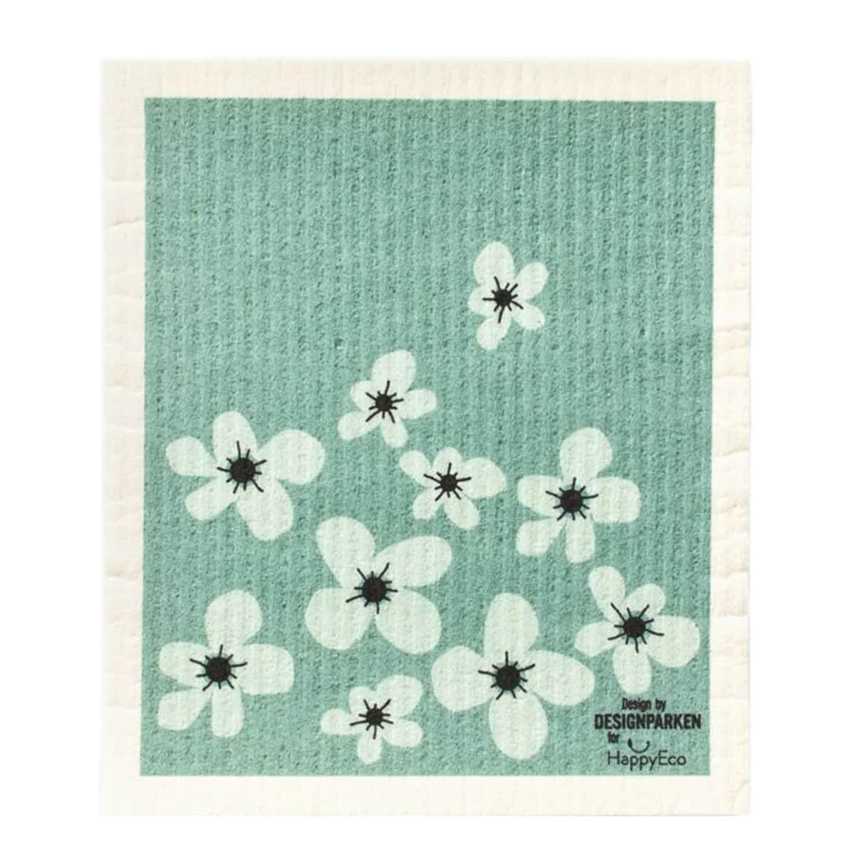 HappyEco Zweedse Vaatdoek Poppy afbeelding