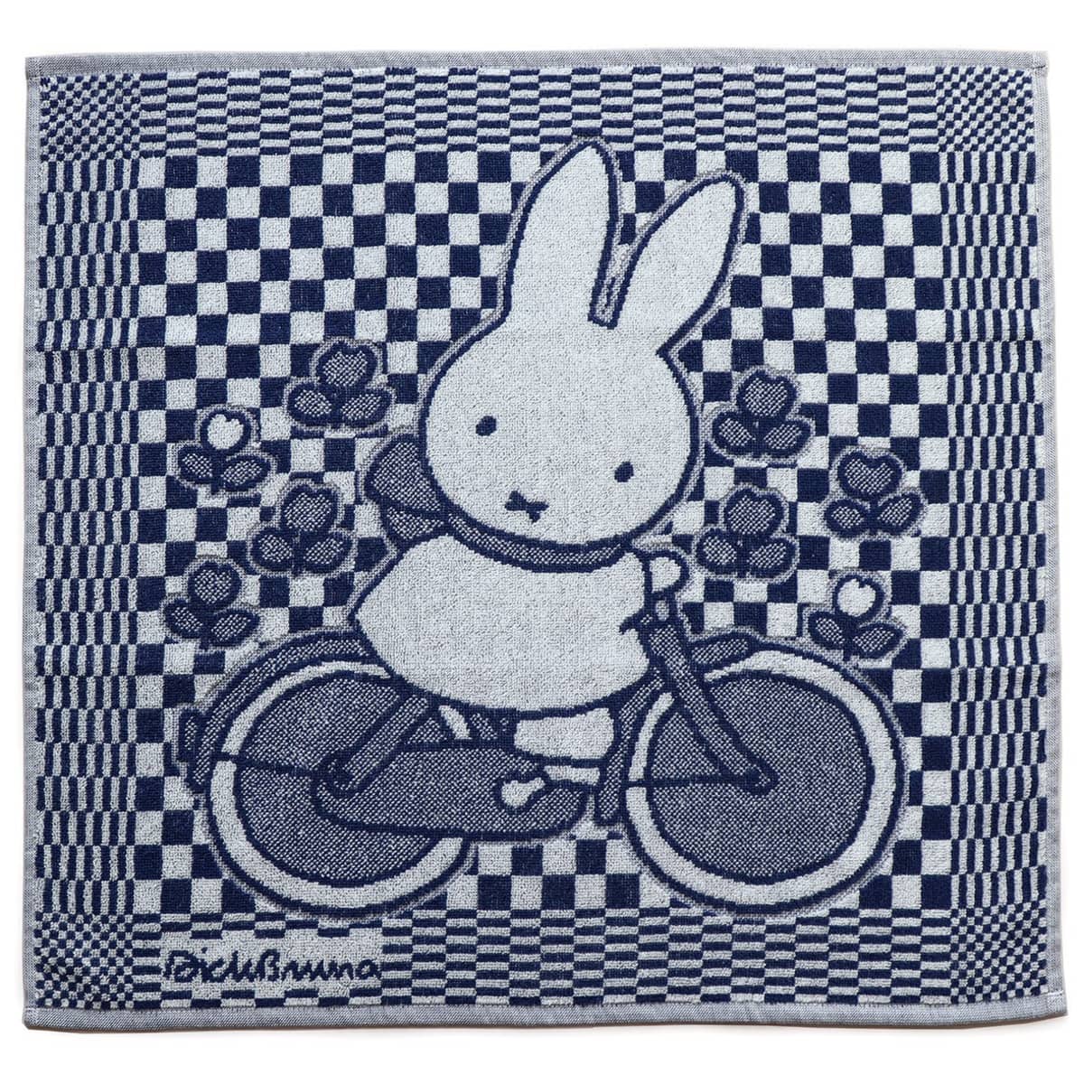 Hollandsche Waaren Keuken handdoek Dick Bruna | Nijntje op de fiets afbeelding