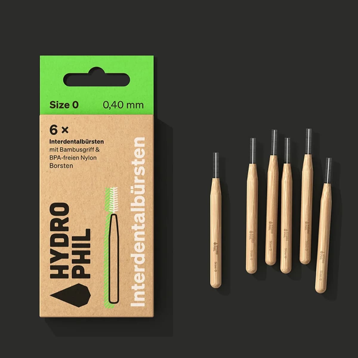Hydrophil Interdentale Ragers Size 0 - 0.40 mm afbeelding