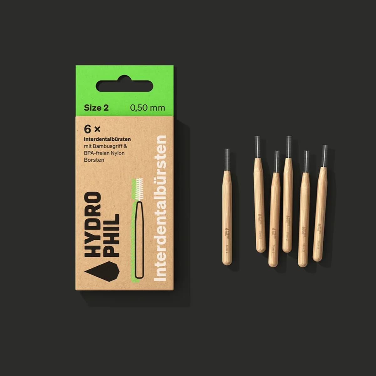 Hydrophil Interdentale Ragers Size 2 - 0.50 mm afbeelding