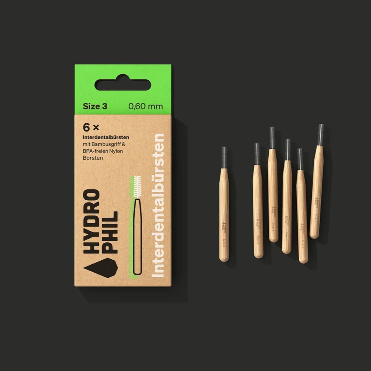 Hydrophil Interdentale Ragers Size 3 - 0.60 mm afbeelding