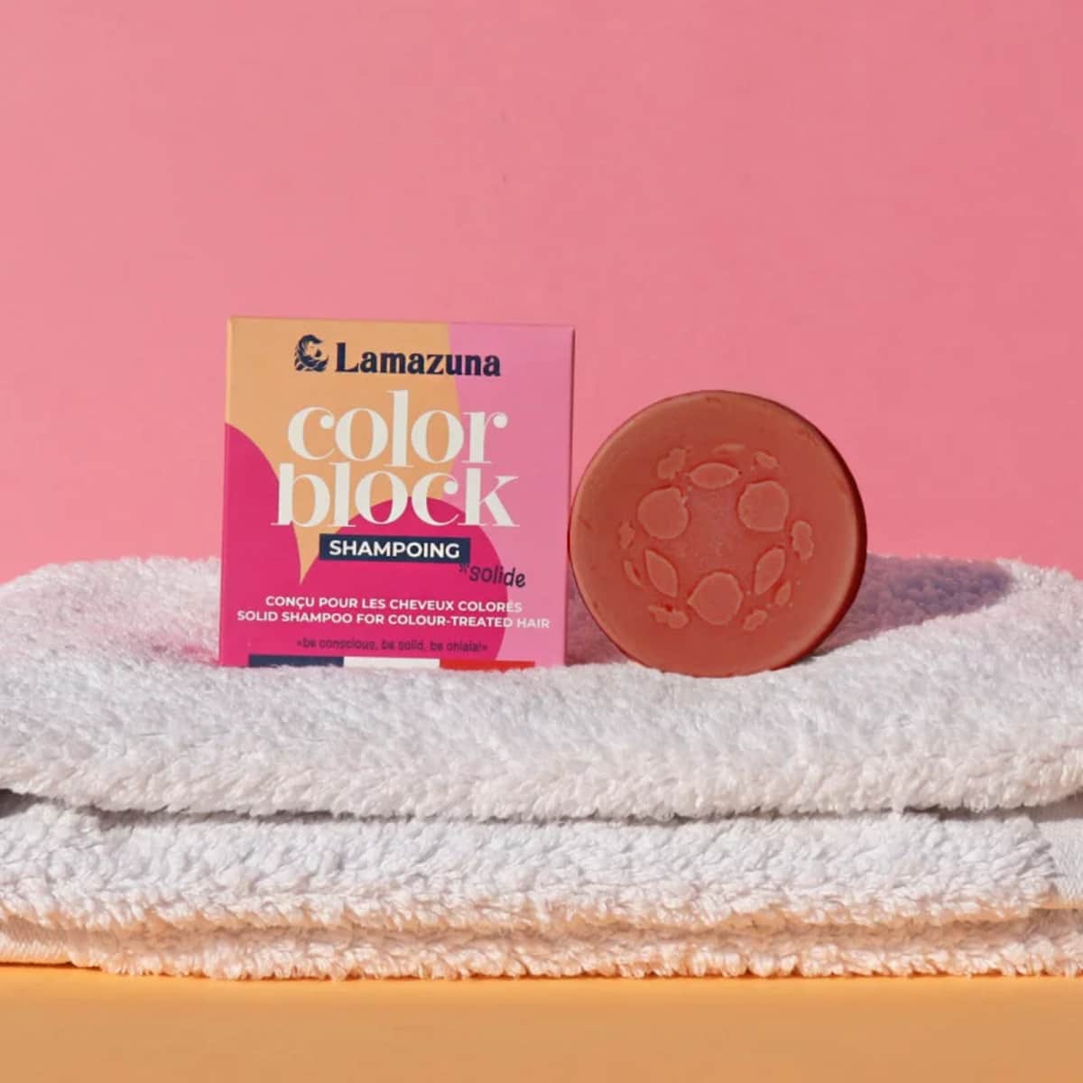 Lamazuna Color Block Shampoo Bar voor gekleurd haar afbeelding