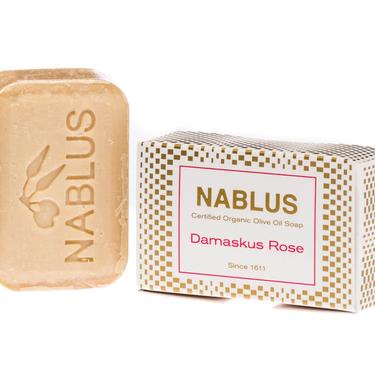 Nablus Soap Olijfoliezeep Damascus Roos