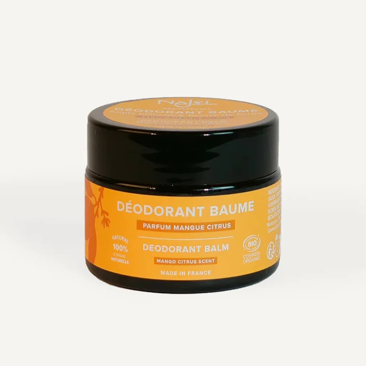 Najel Deodorant Balm met Witte Klei, Sheaboter, Mango & Citrus afbeelding