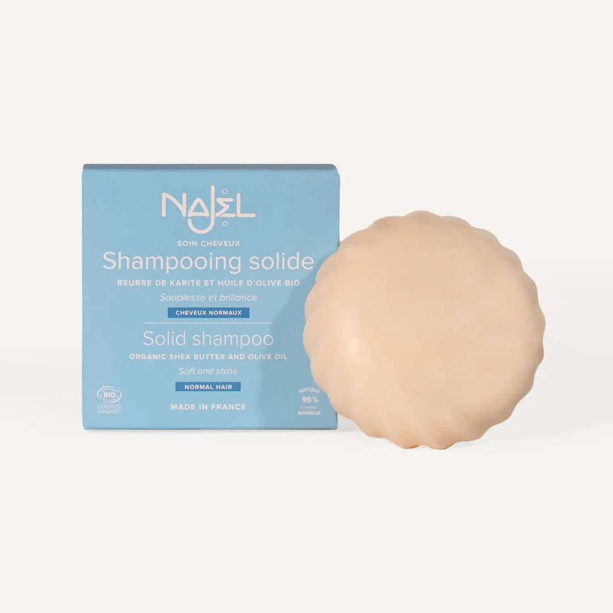 Najel Vaste Shampoo met biologische sheaboter en olijfolie afbeelding