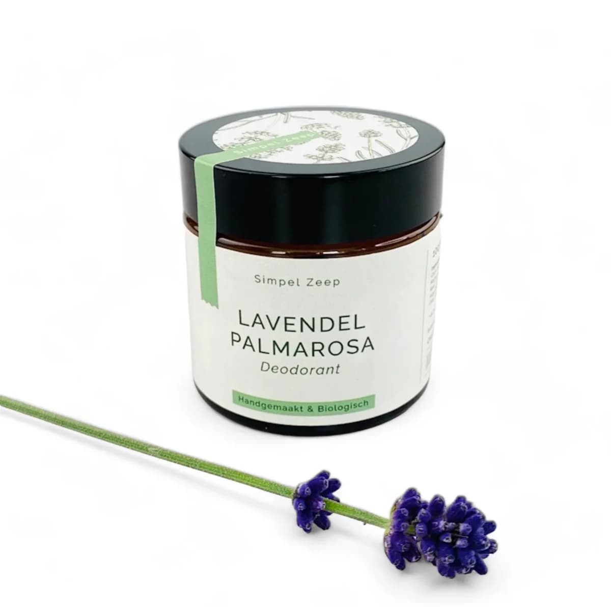 Simpel Zeep Natuurlijke Deodorant Lavendel & Palmarosa afbeelding
