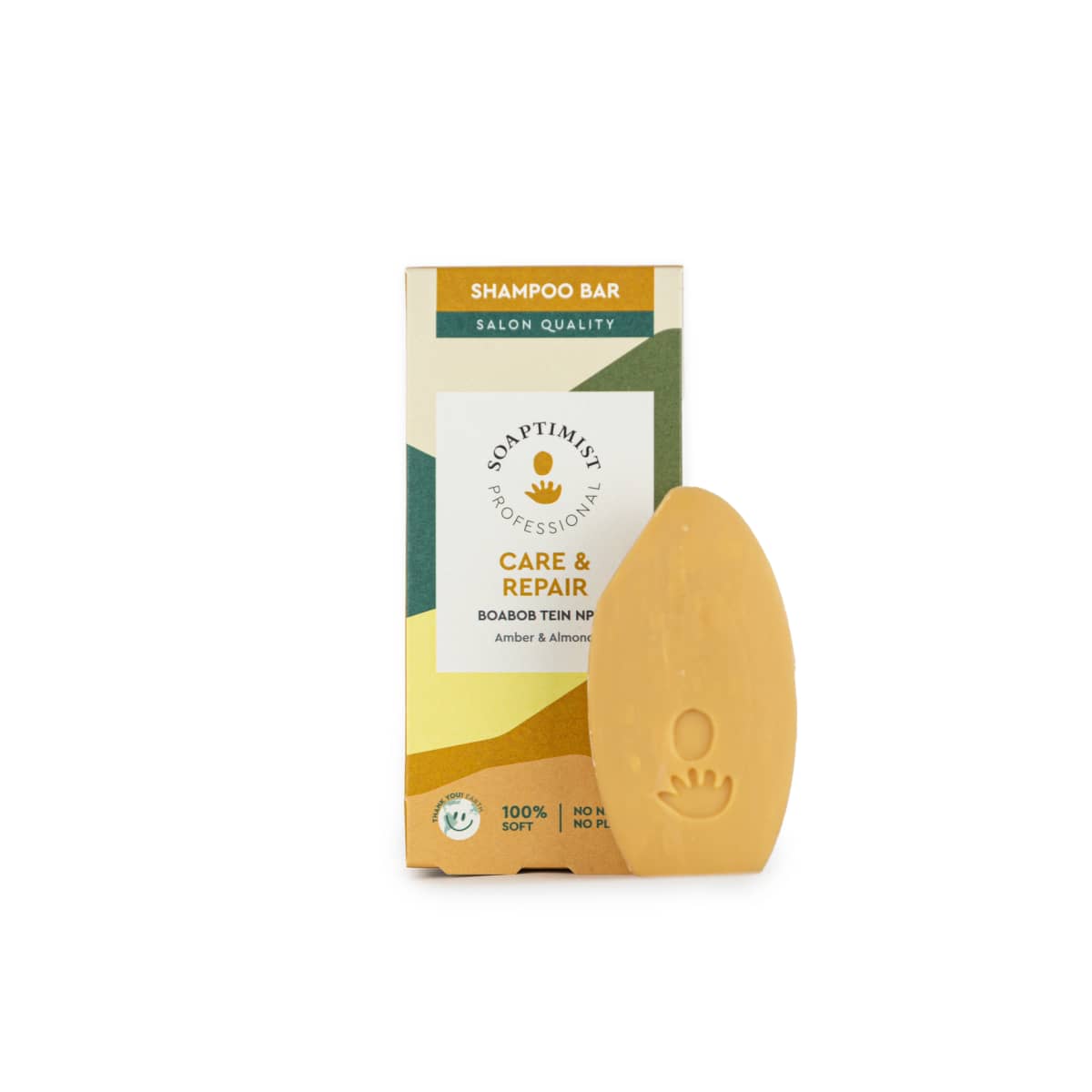 Soaptimist Care & Repair Shampoo Bar | Voor bescherming, glans en herstel