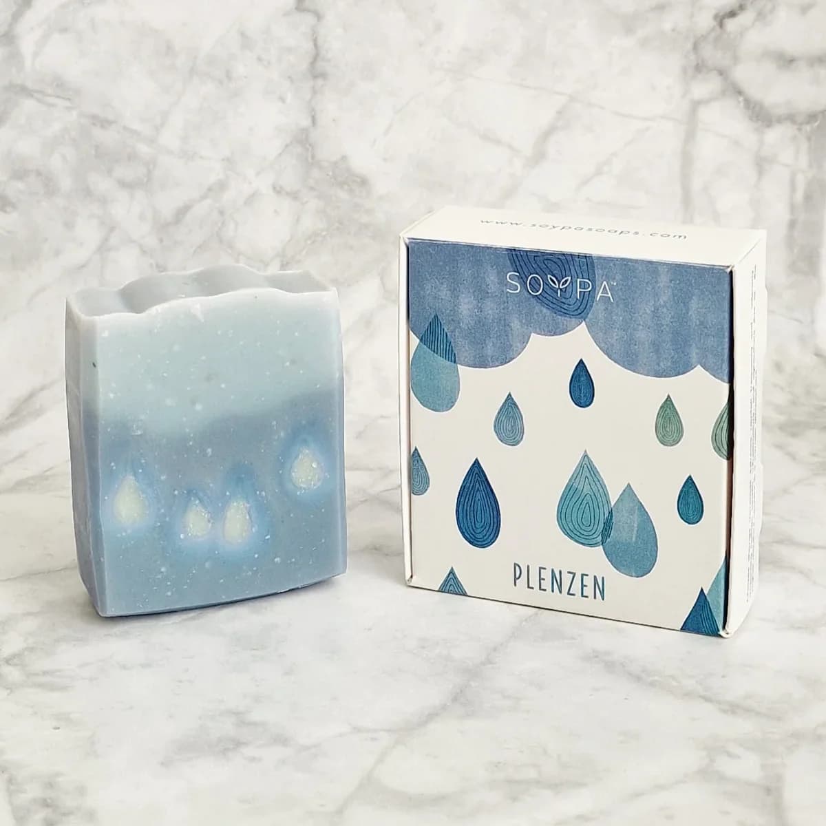 Soypa Plenzen Handgemaakte Zeep | Petitgrain, muskaatsalie en pepermunt