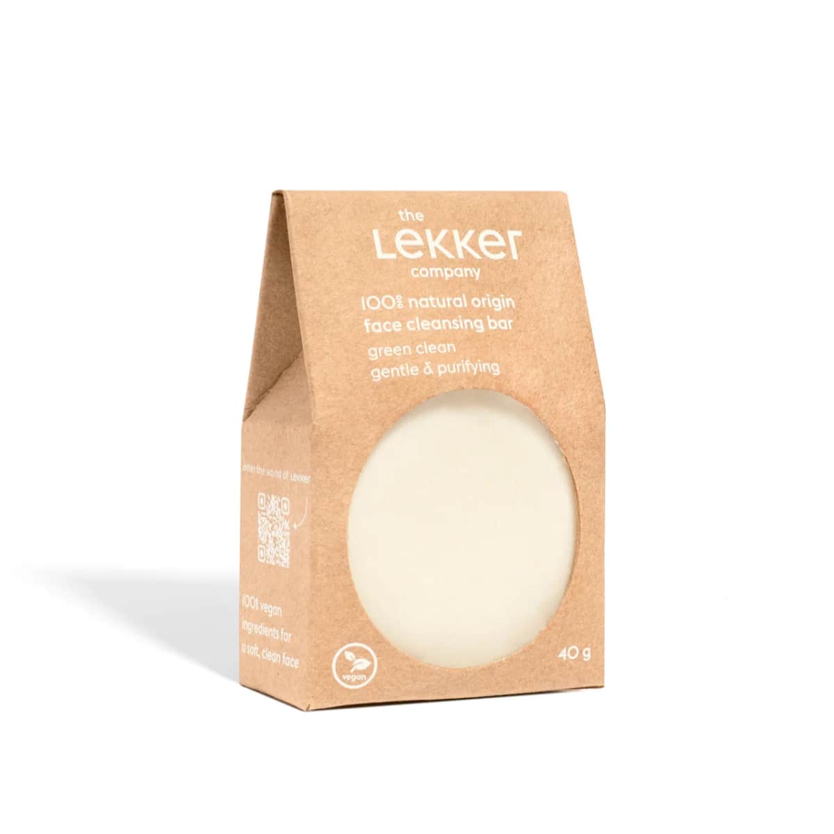 The Lekker Company Face Cleansing Bar | Green Clean afbeelding