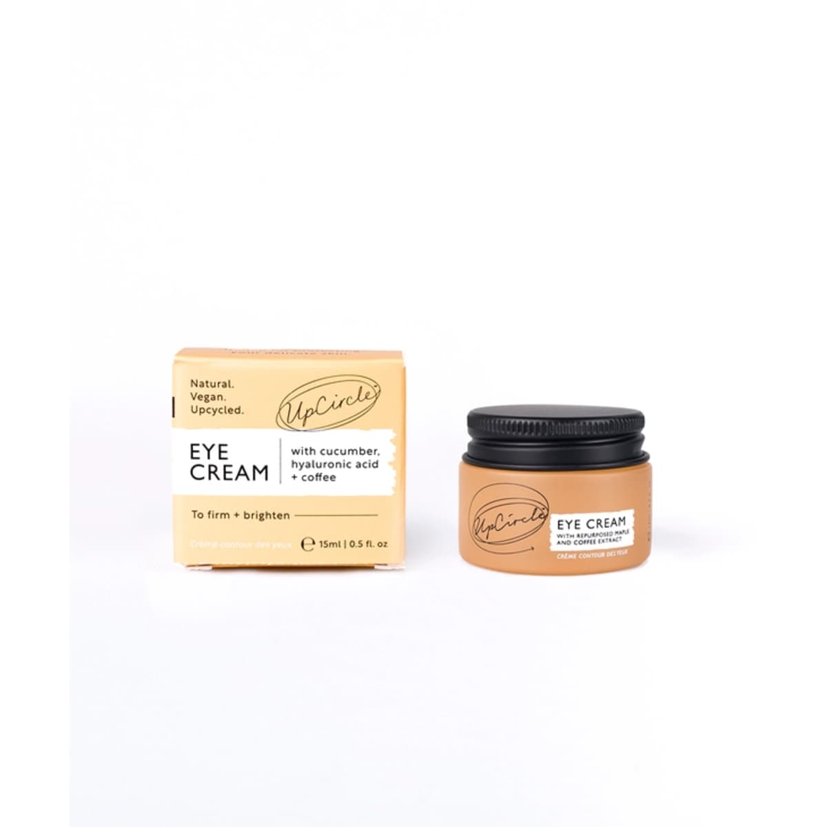 UpCircle Eye Cream with Hyaluronic Acid & Coffee