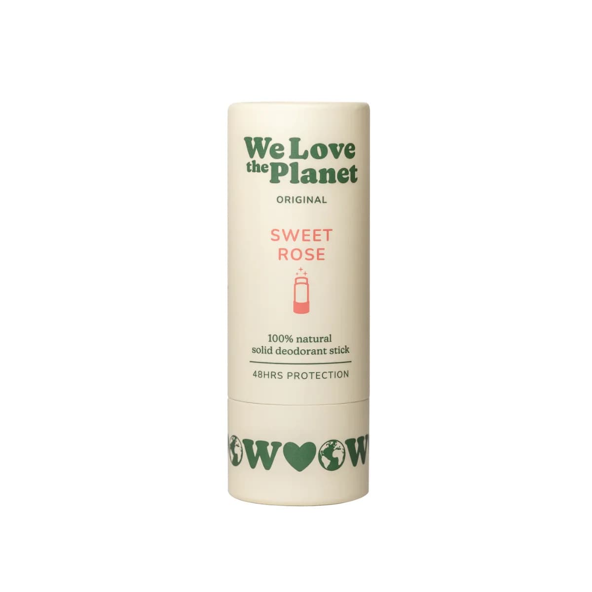 We Love the Planet Sweet Rose Deodorant Stick