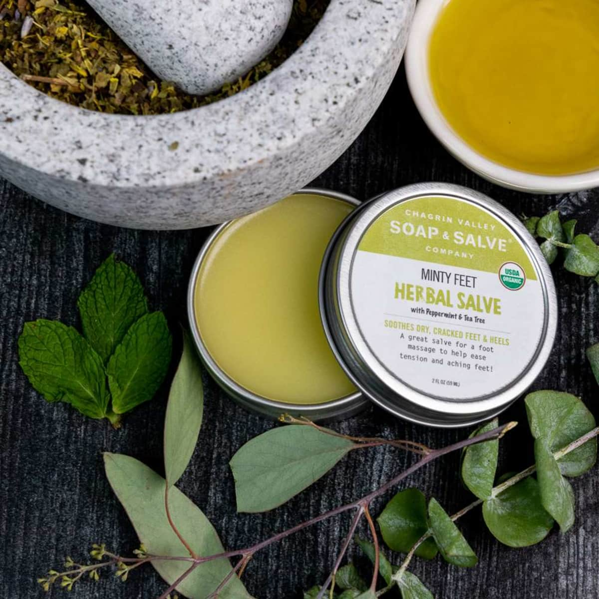 Chagrin Valley Minty Feet Balm