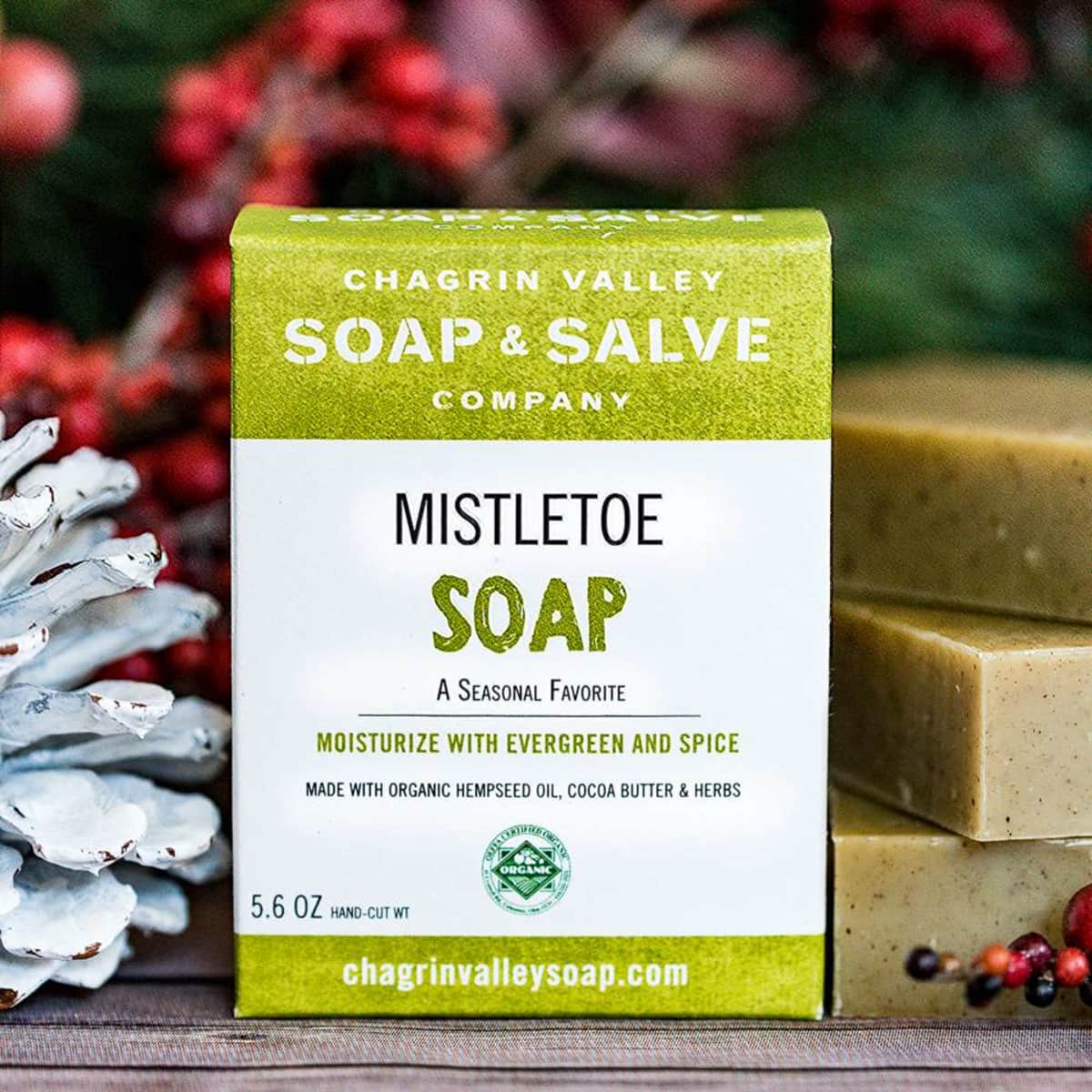 Chagrin Valley Mistletoe Soap - Maretak Zeep