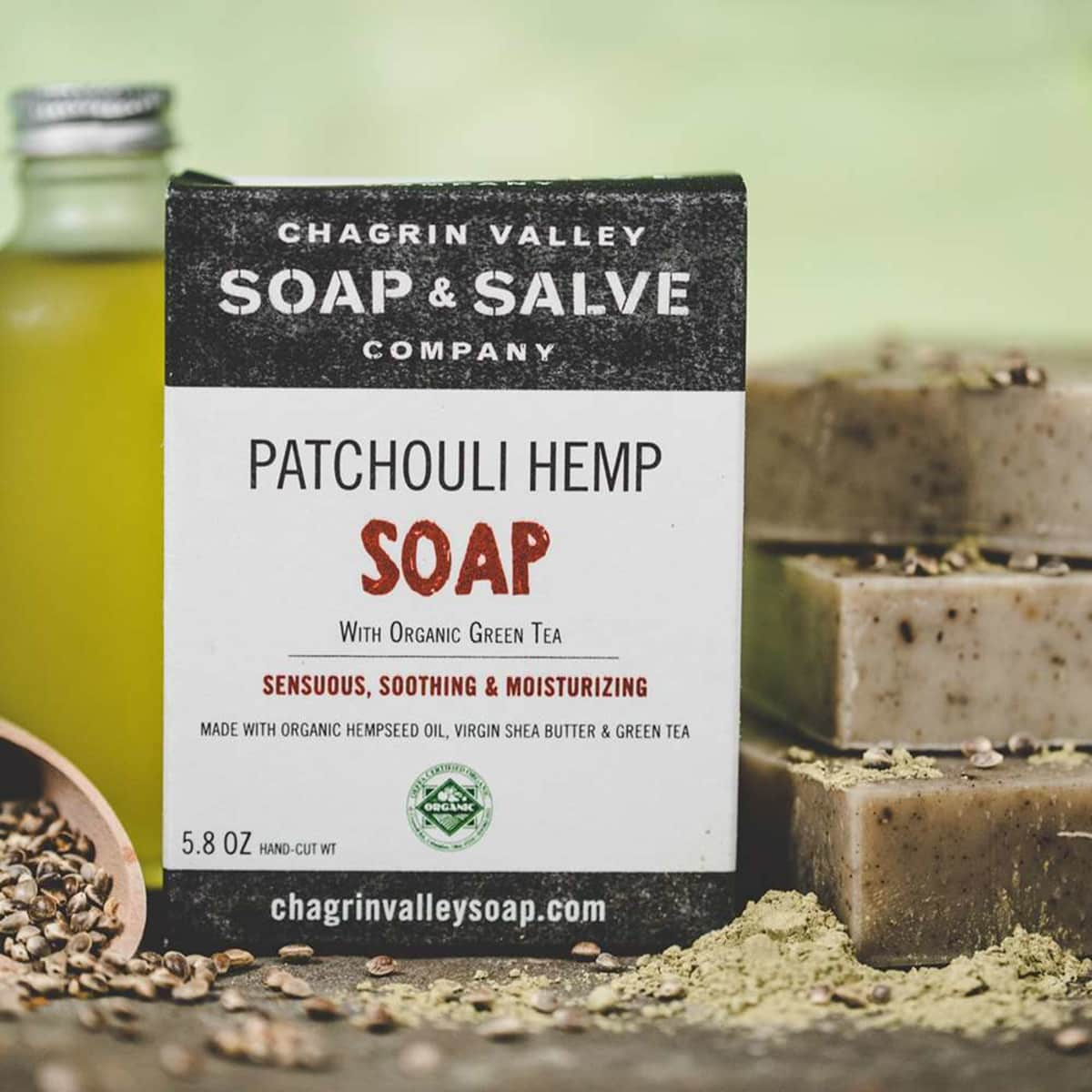 Chagrin Valley Patchouli Hemp Soap