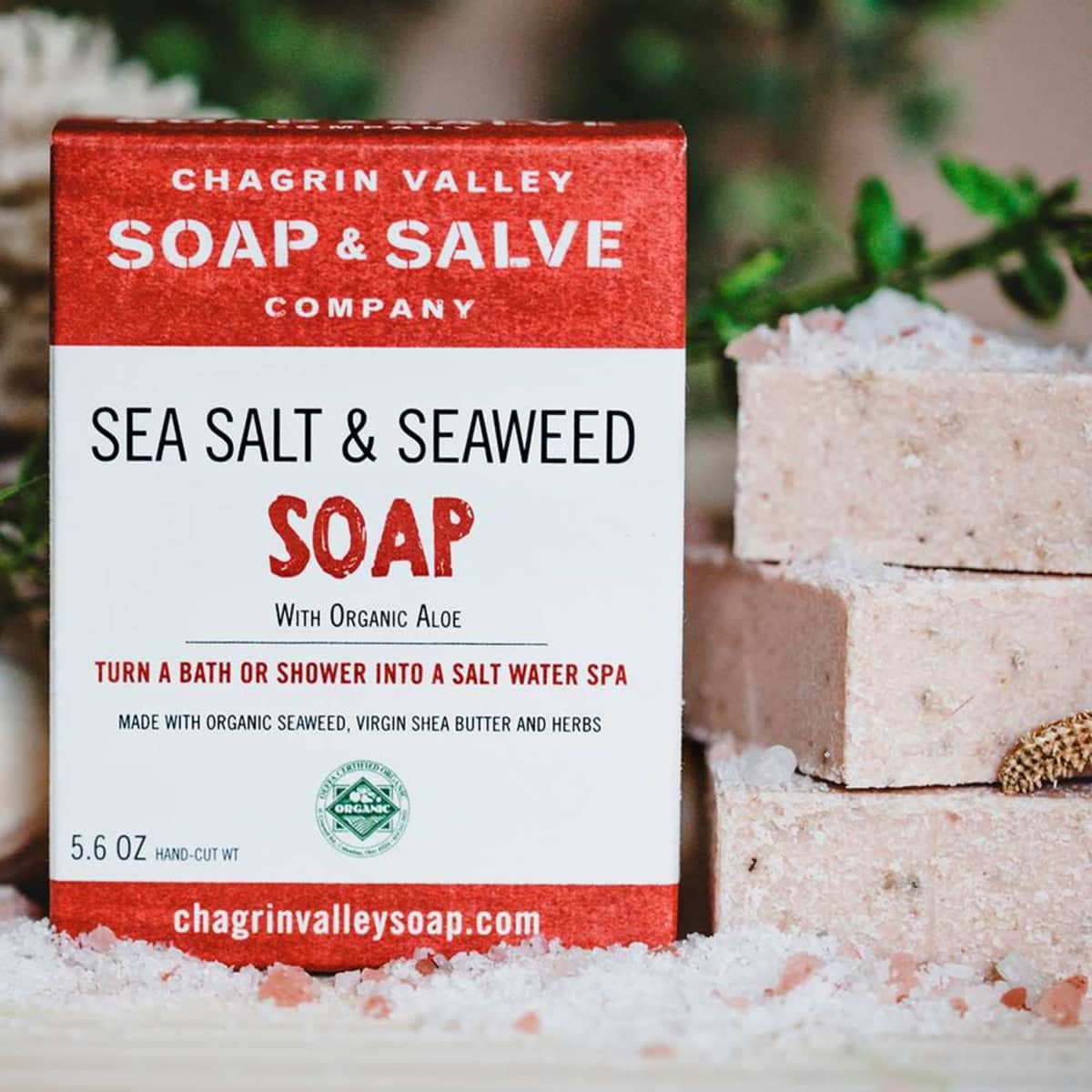 Chagrin Valley Sea Salt & Seaweed Spa Soap