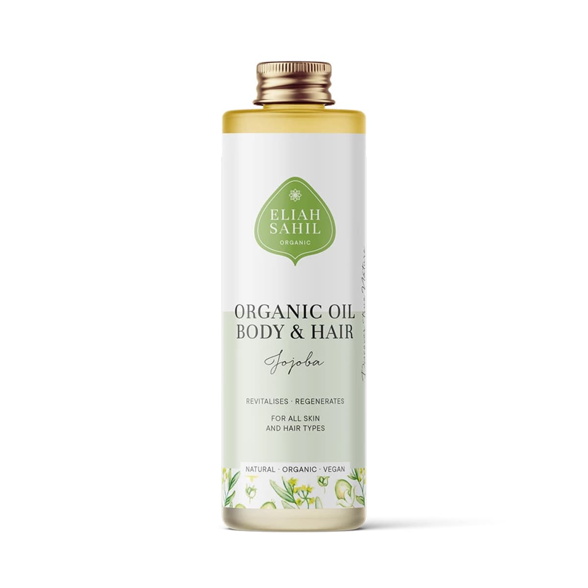 Eliah Sahil Biologische Jojoba Olie Lichaam & Haar