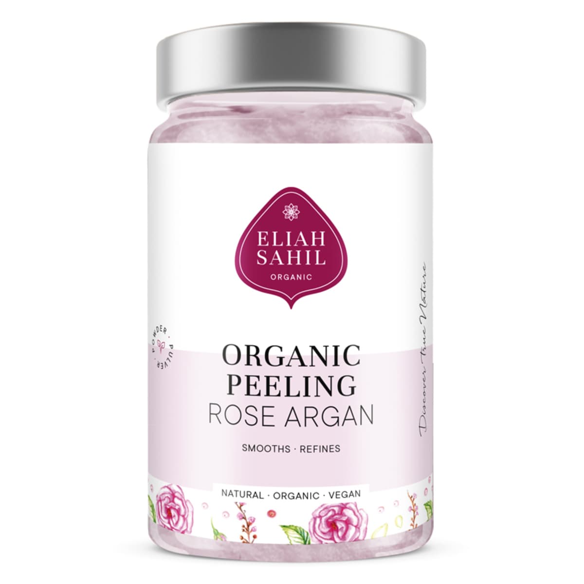 Eliah Sahil Biologische Body Scrub Roos Argan