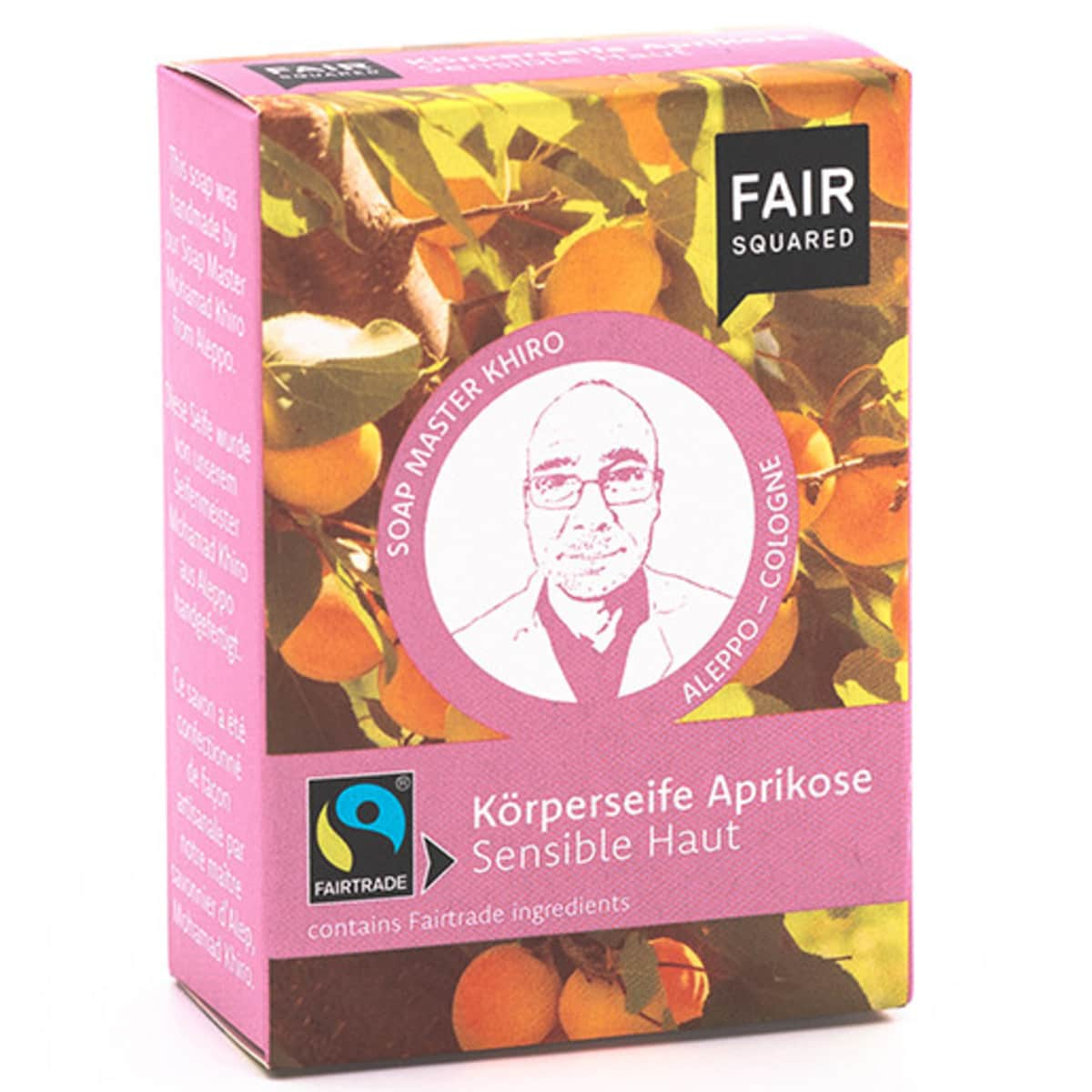 Fair Squared Body Soap Apricot