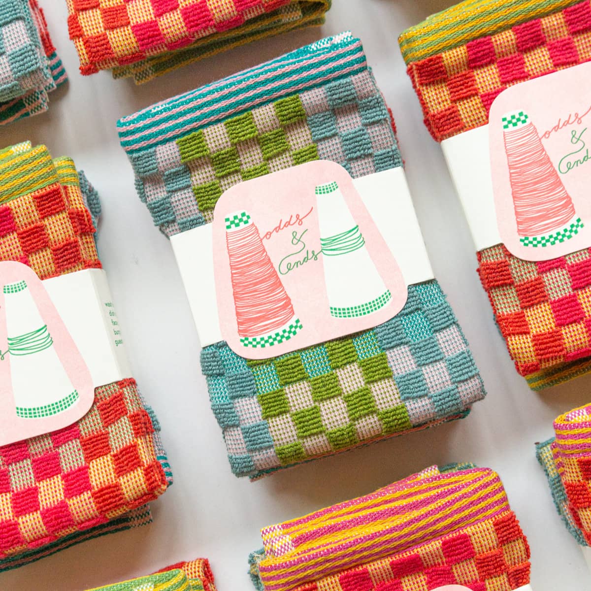 Foekje Fleur Odds & Ends Multidoek (#38 checkered check)
