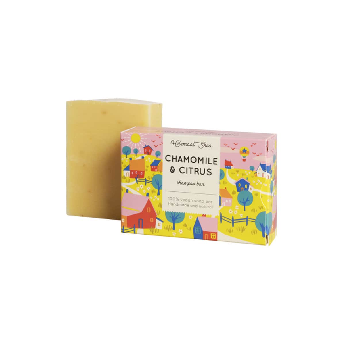 HelemaalShea Kamille & Citrus Haarzeep voor Vet Haar