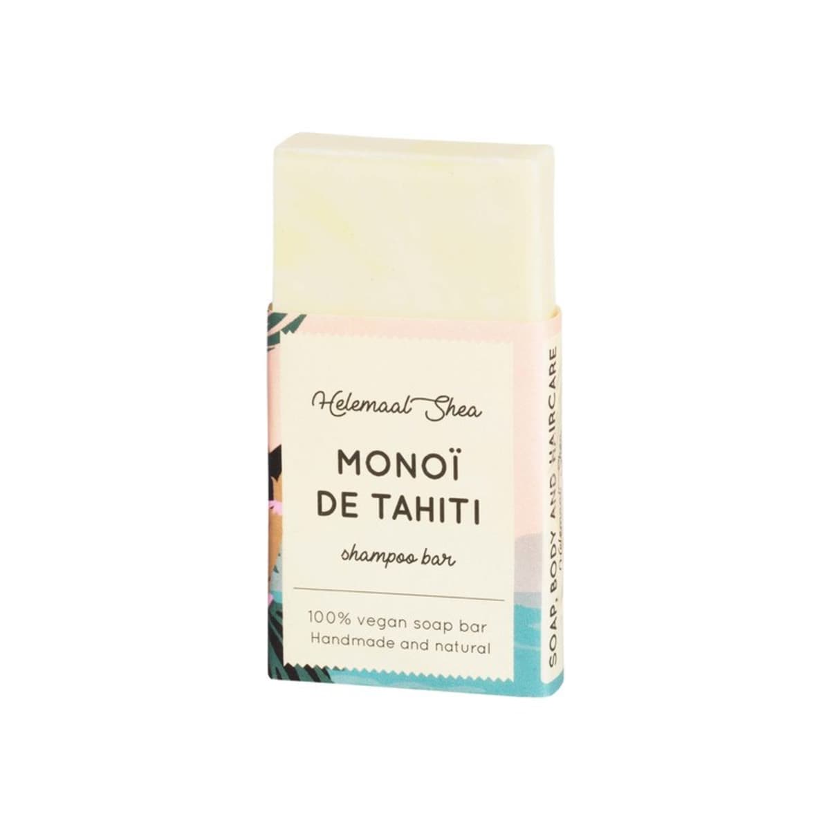 HelemaalShea Monoï de Tahiti Haarzeep voor Alle Haartypen - Mini / Tester